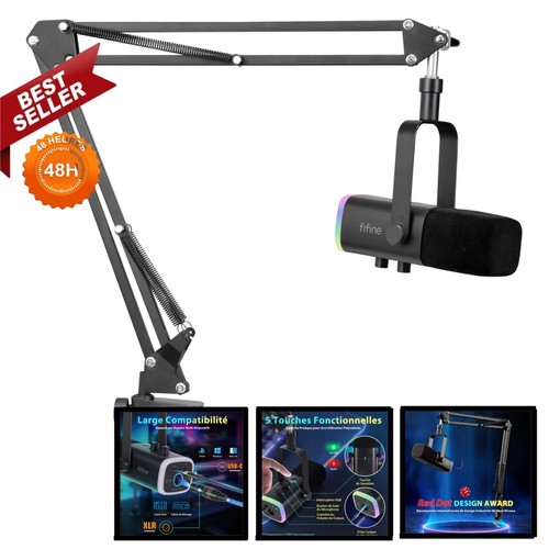 Fifine microphone usb xlr - microphone, usb/xlr